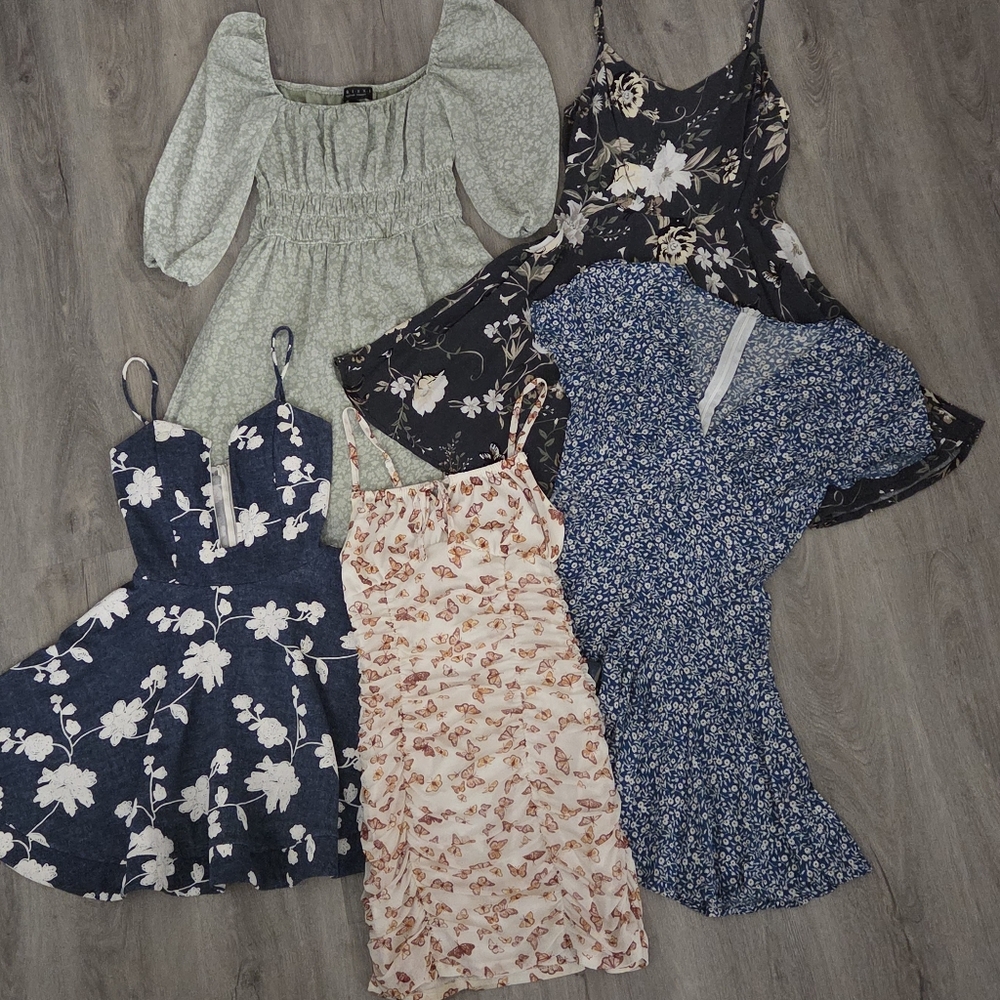 Summer Floral Dresses Bundle/Set/Collection